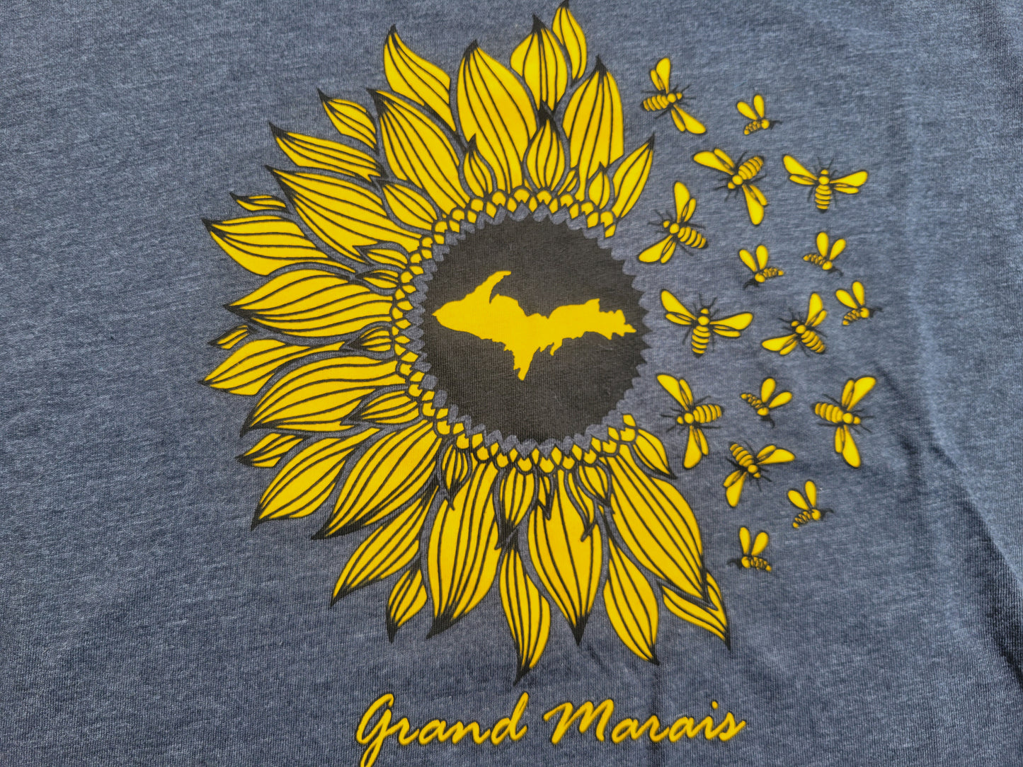 Sunflower with Bees short sleeve