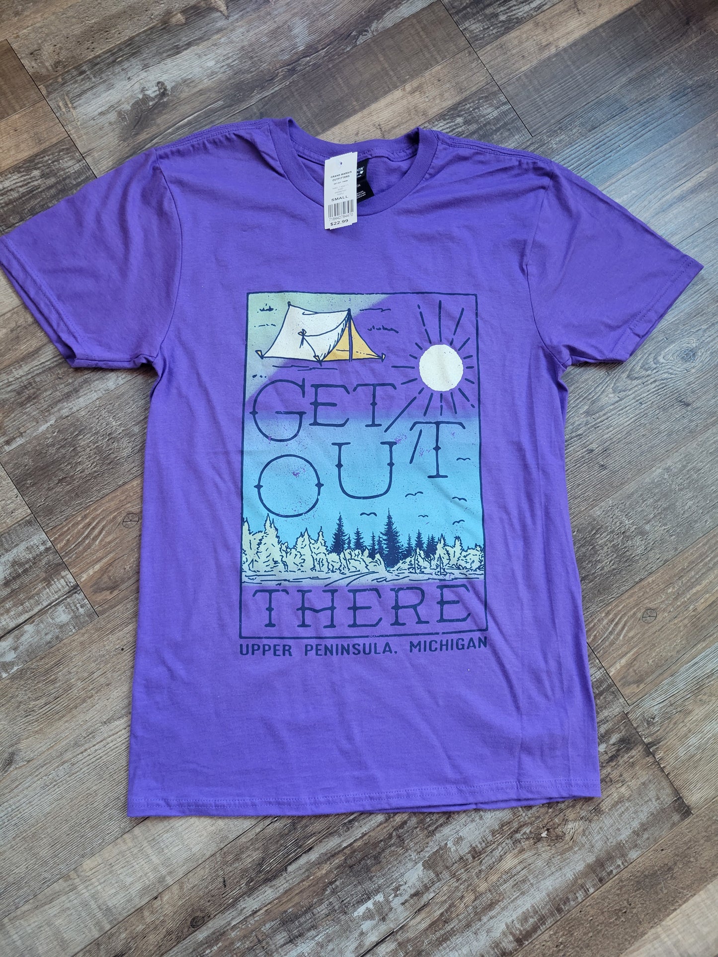 Get Out There short sleeve t shirt