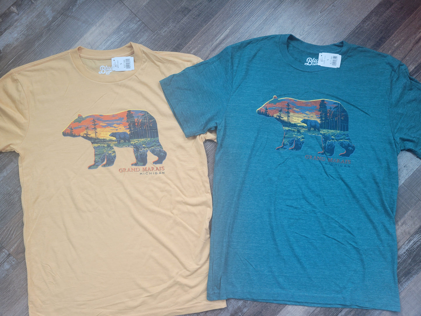 Bear in pines short sleeve
