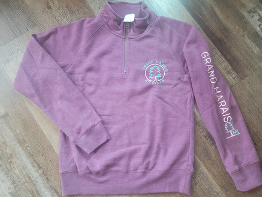 heather port quarter zip