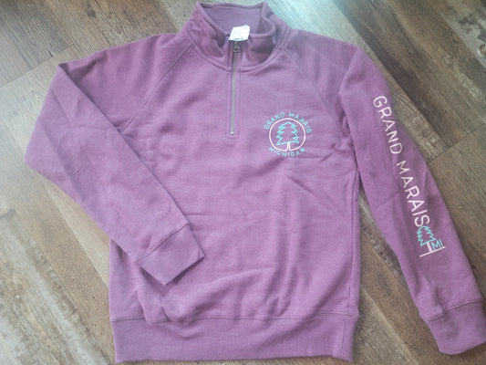 heather port quarter zip