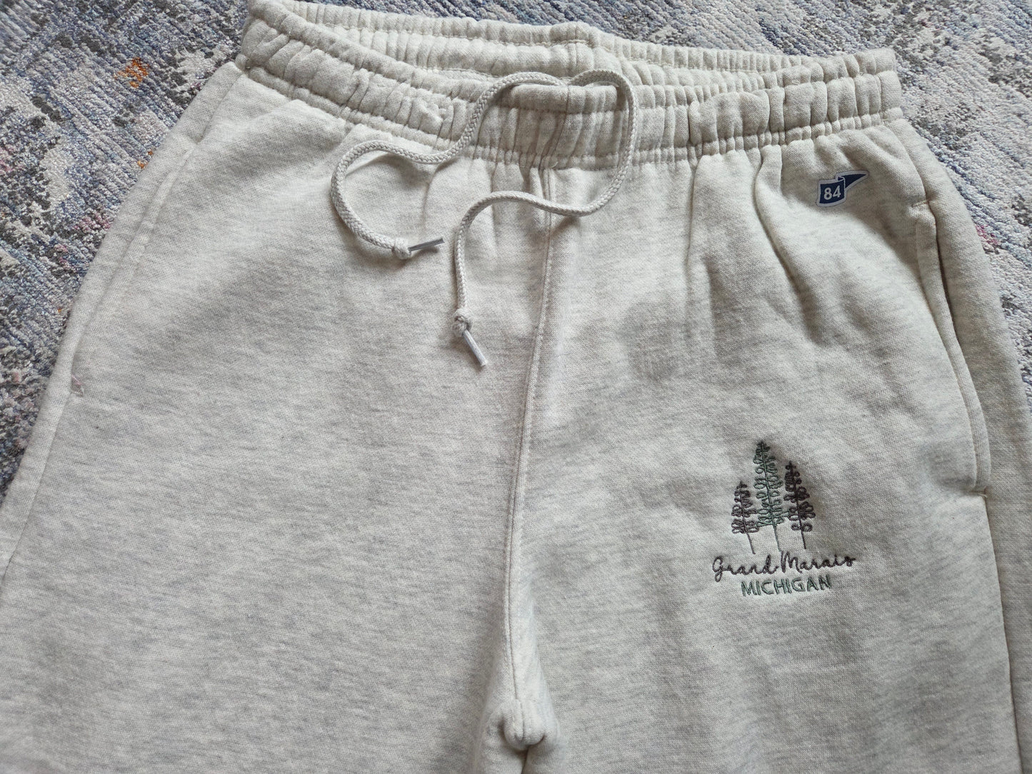 Sweat pants  - oatmeal color or turf green