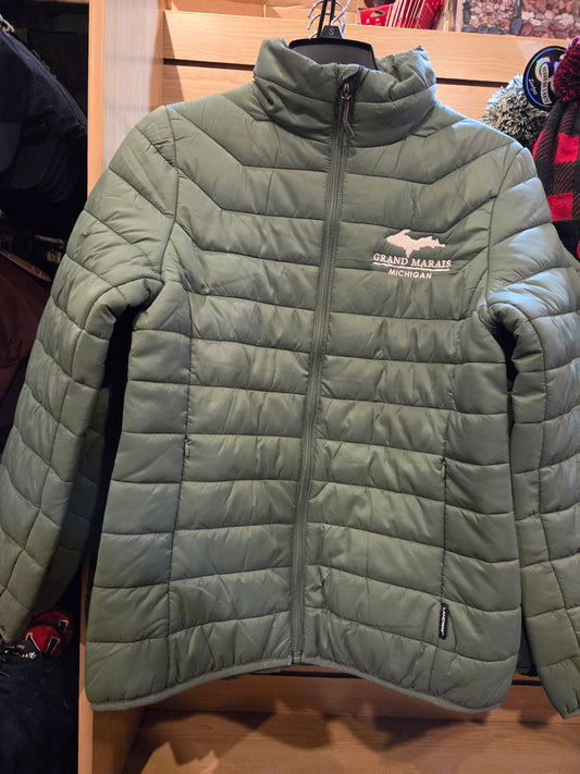 Ladies puffer jacket