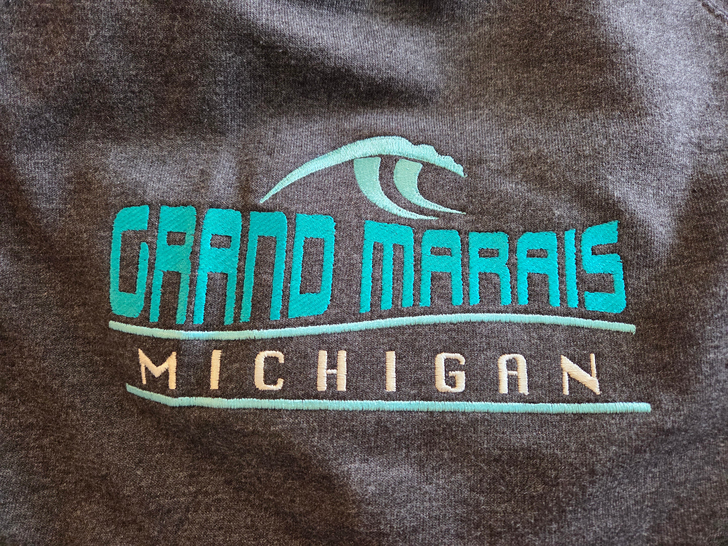 Charcoal gray hoodie