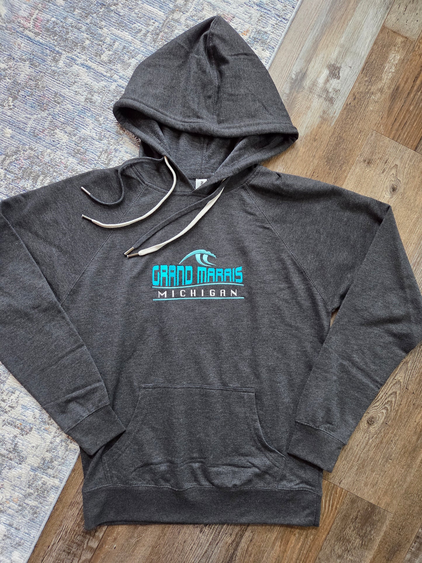 Charcoal gray hoodie