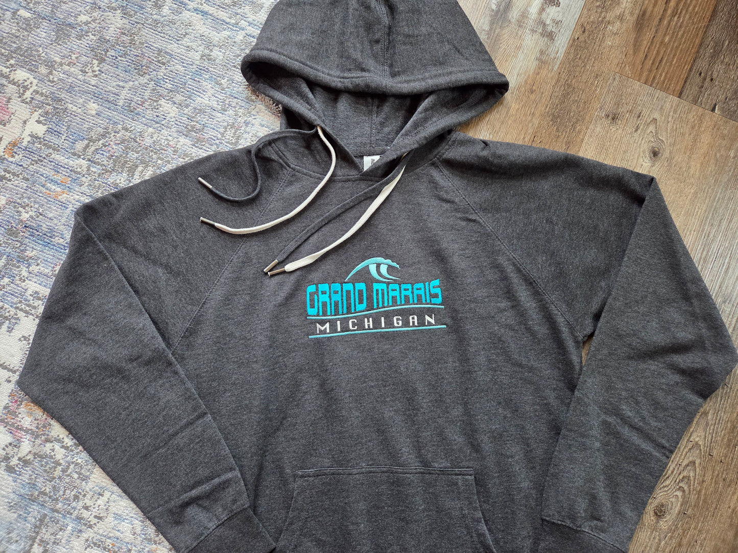 Charcoal gray hoodie