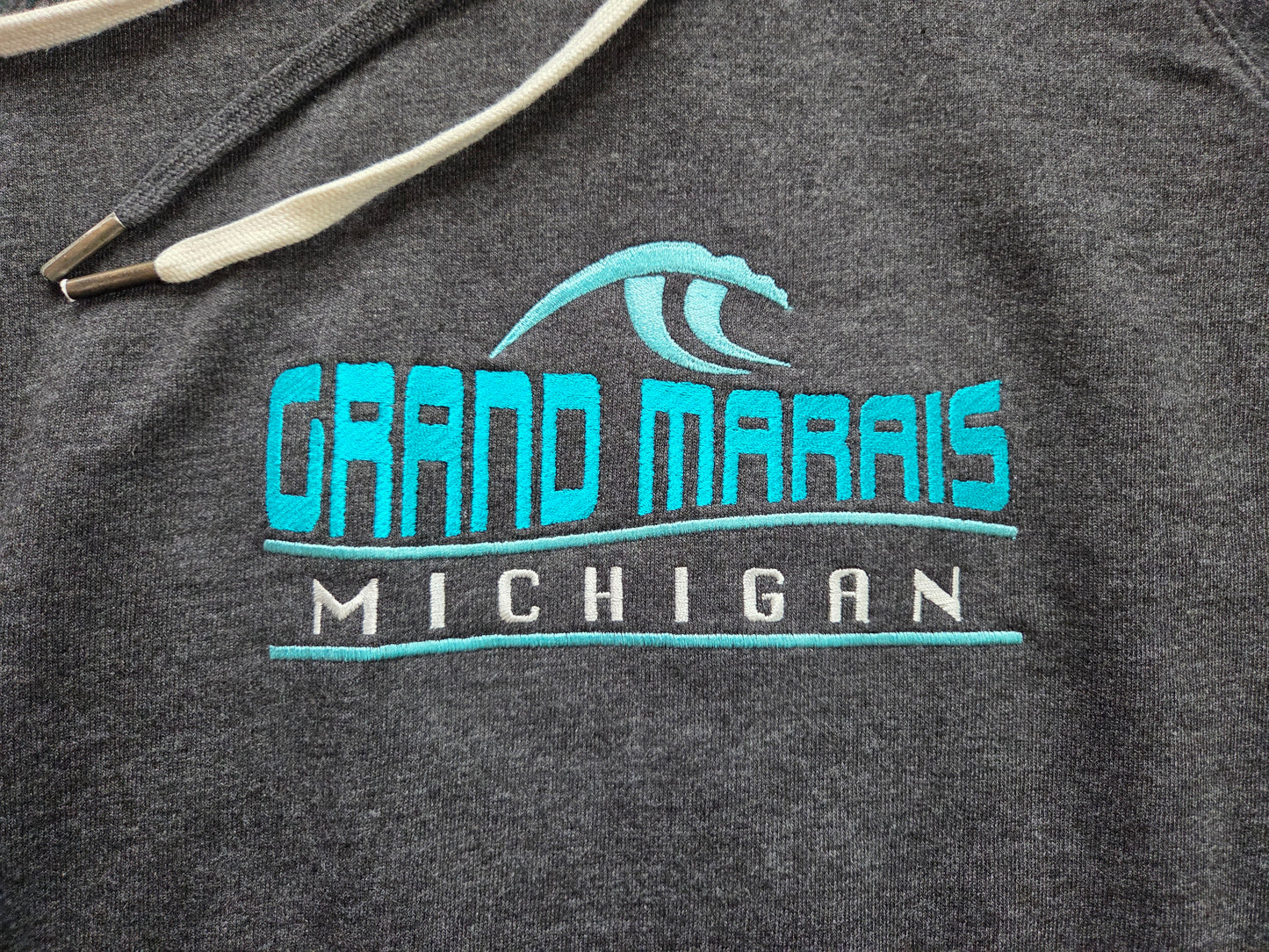 Charcoal gray hoodie
