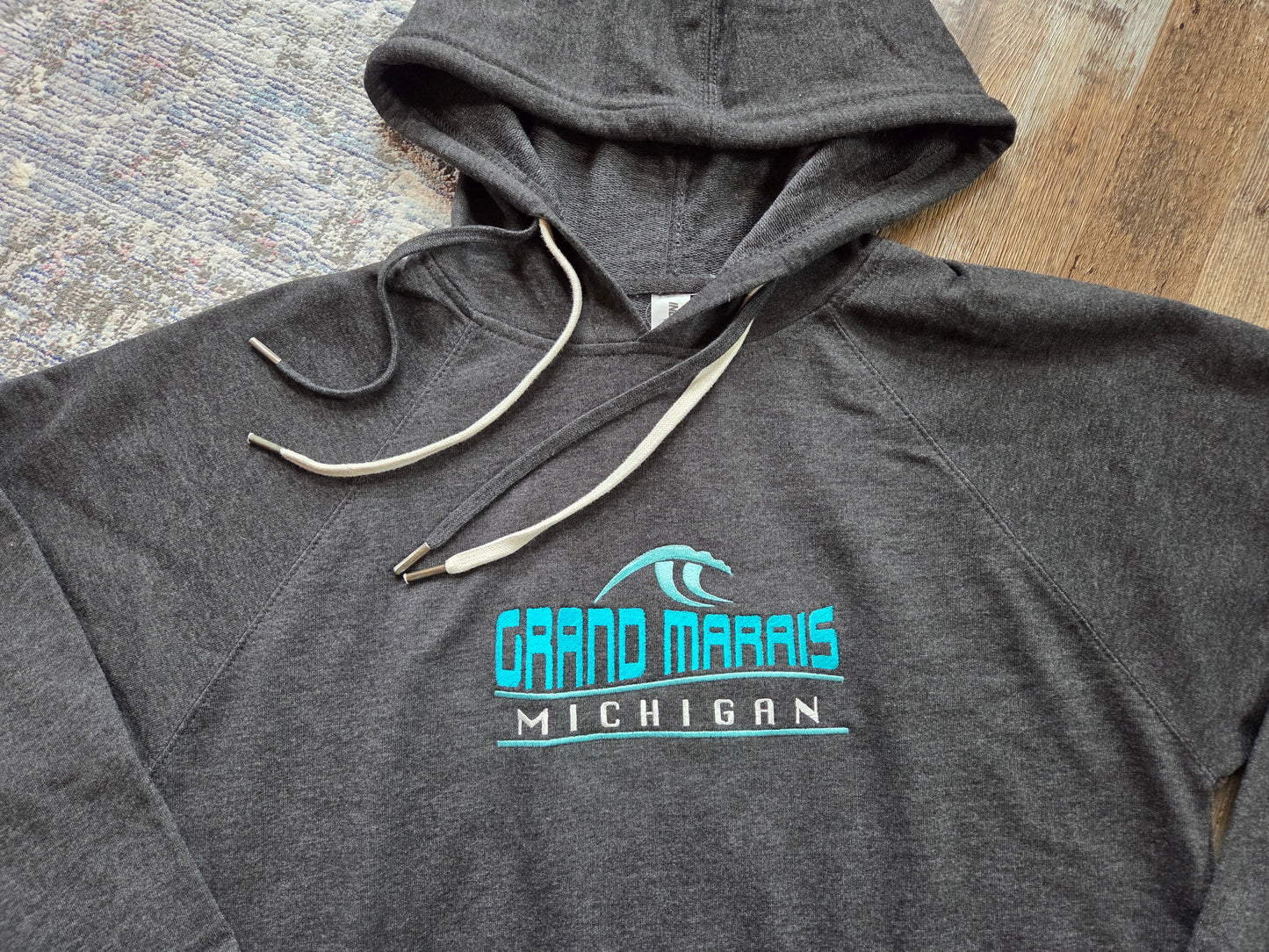 Charcoal gray hoodie
