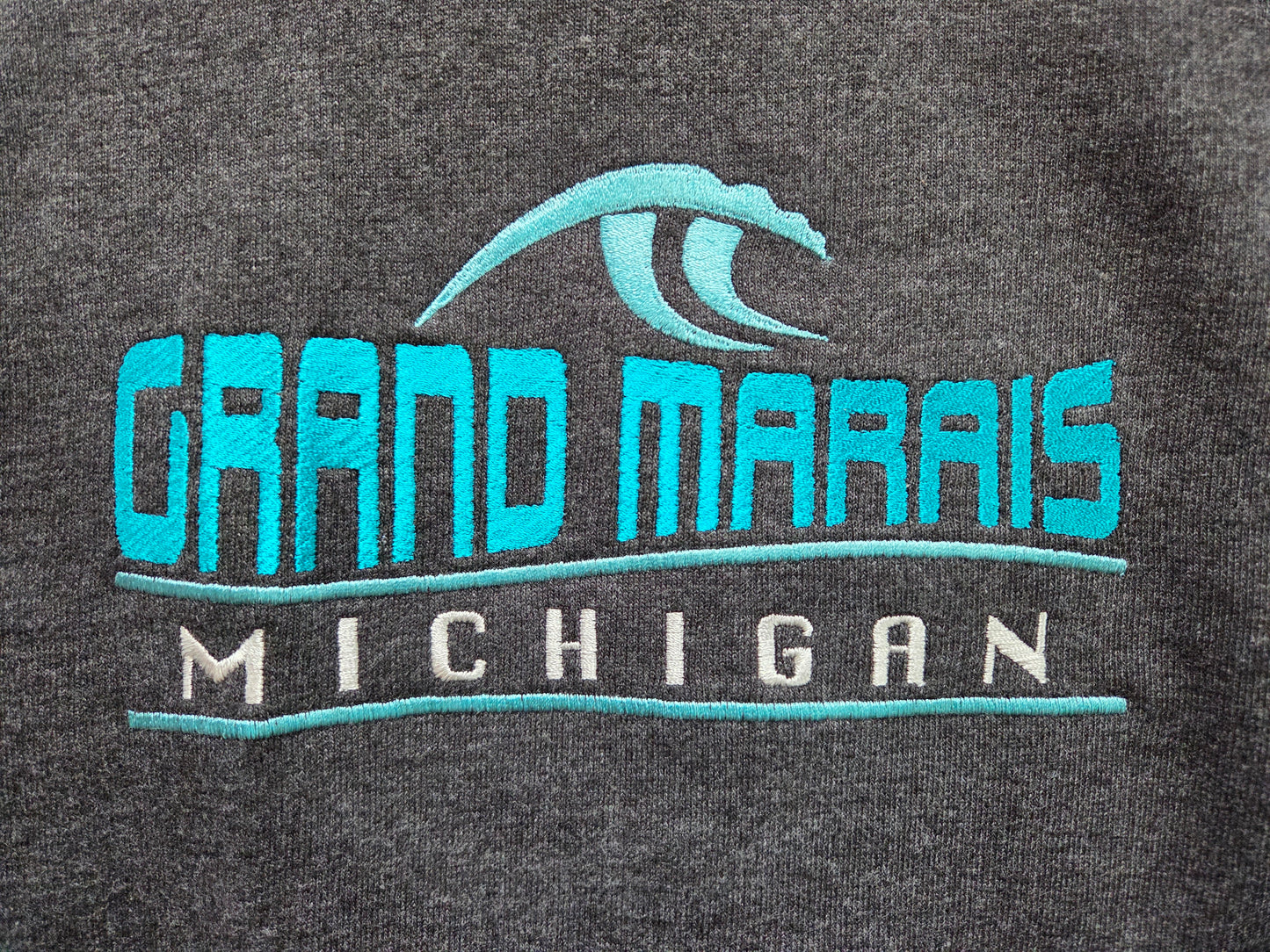 Charcoal gray hoodie
