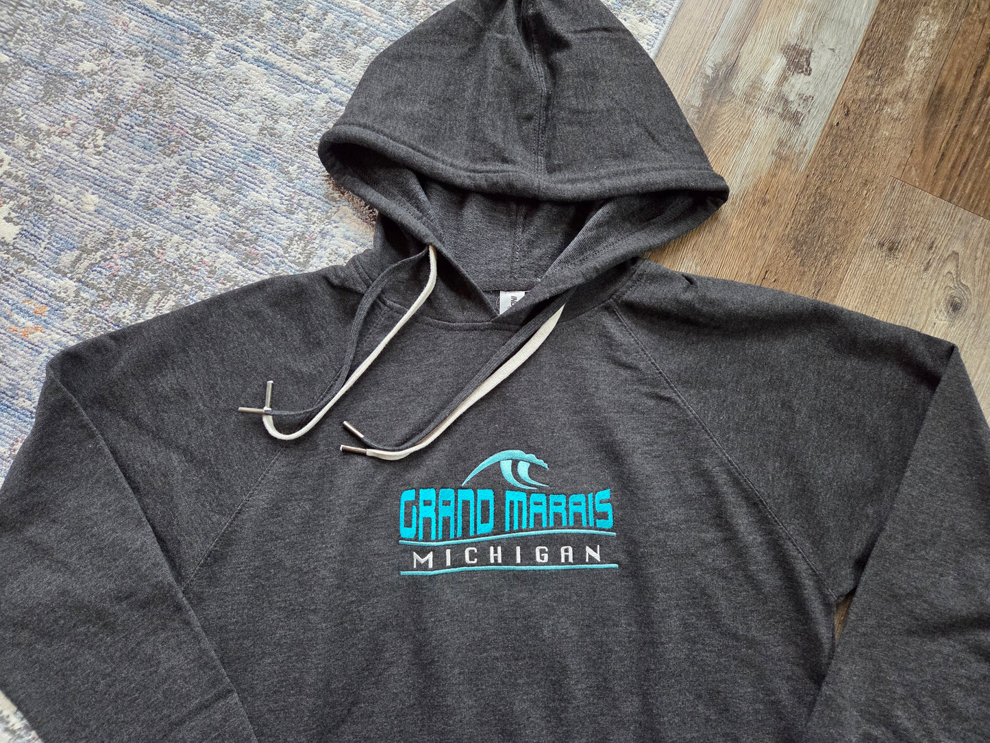 Charcoal gray hoodie
