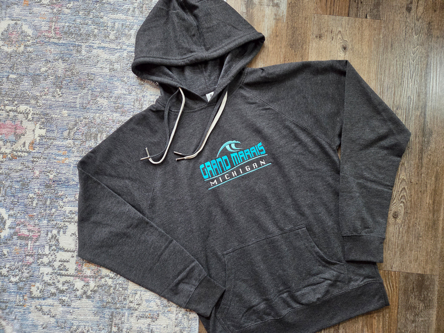 Charcoal gray hoodie