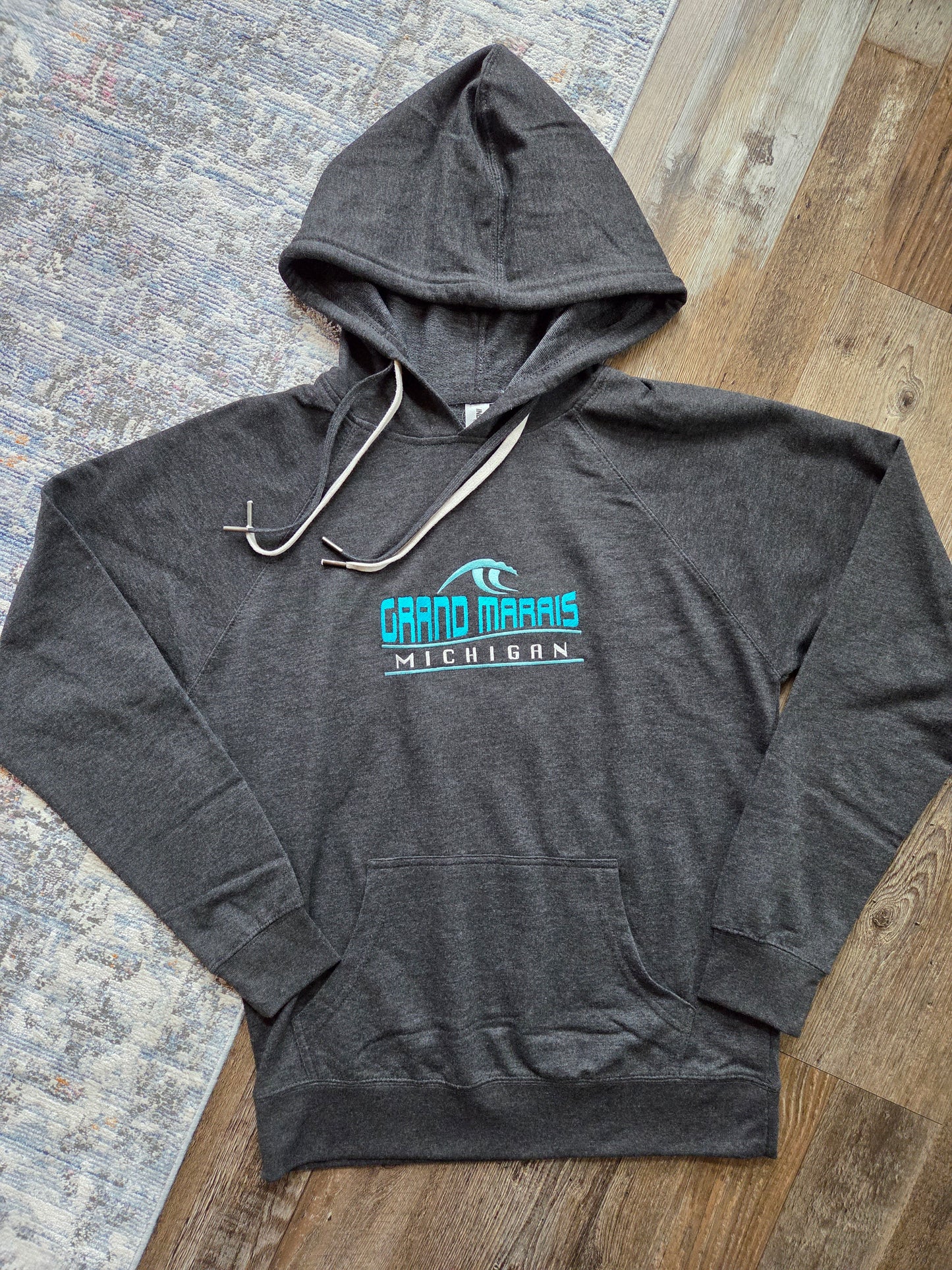 Charcoal gray hoodie