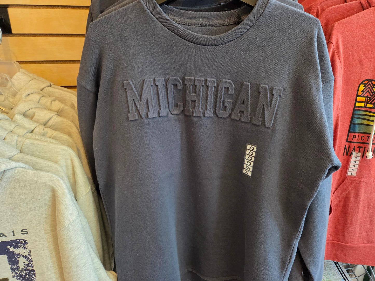 Blue Fleece Crewneck