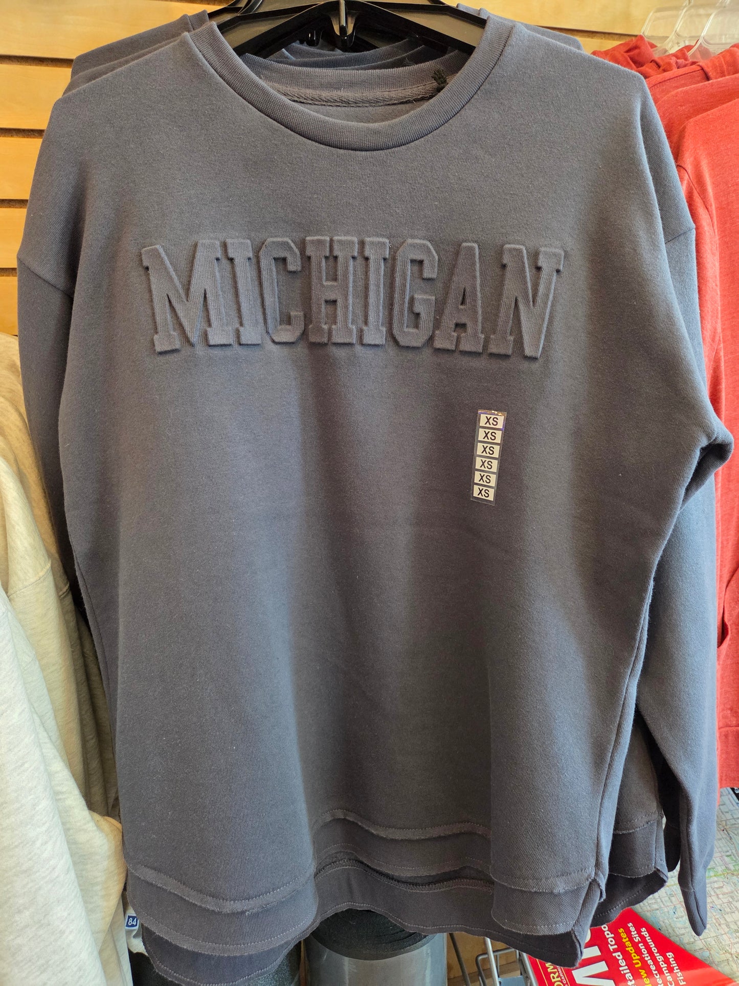 Blue Fleece Crewneck