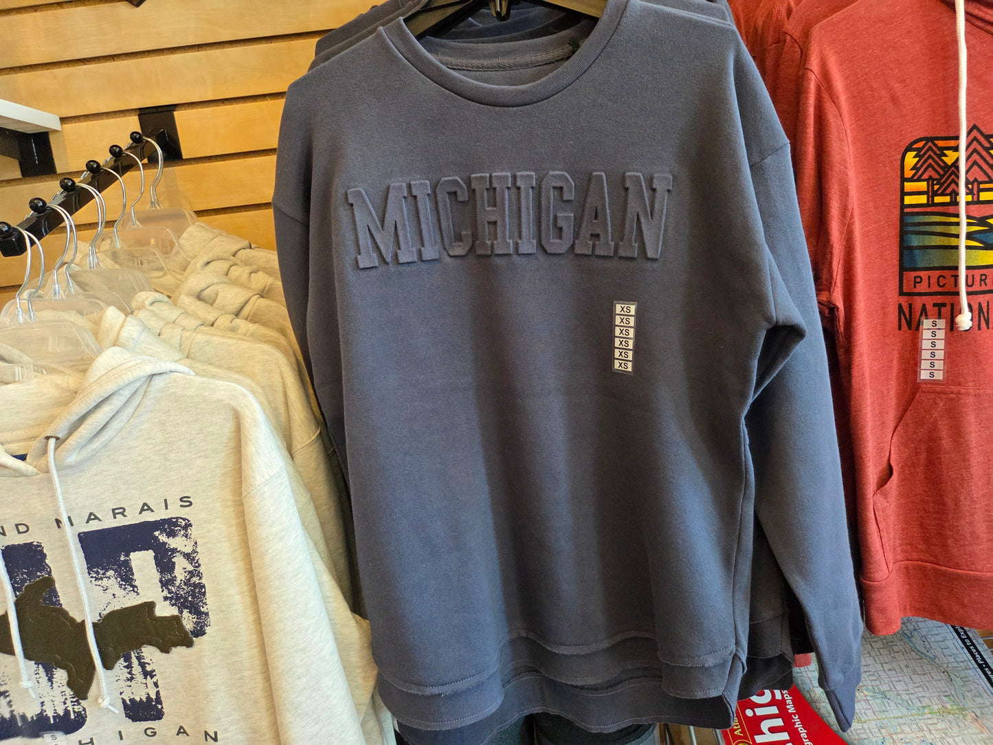 Blue Fleece Crewneck