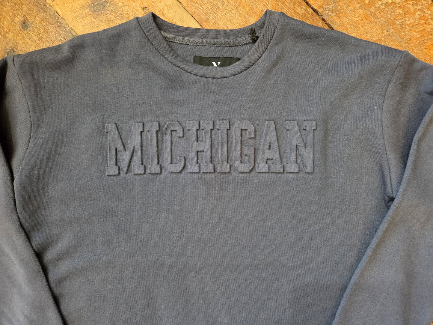 Blue Fleece Crewneck