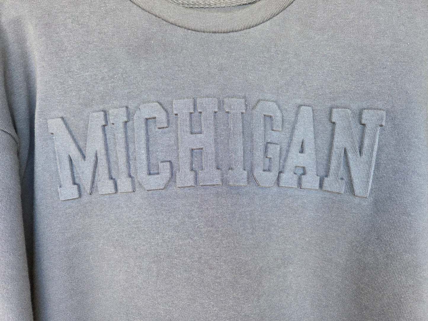 Blue Fleece Crewneck