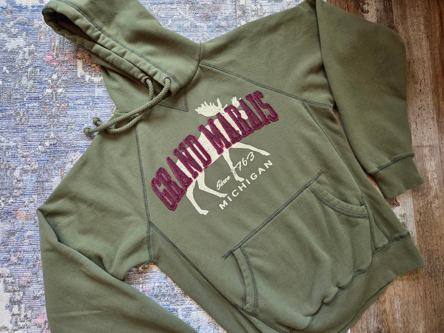 Grand Marais Moose Hoodie