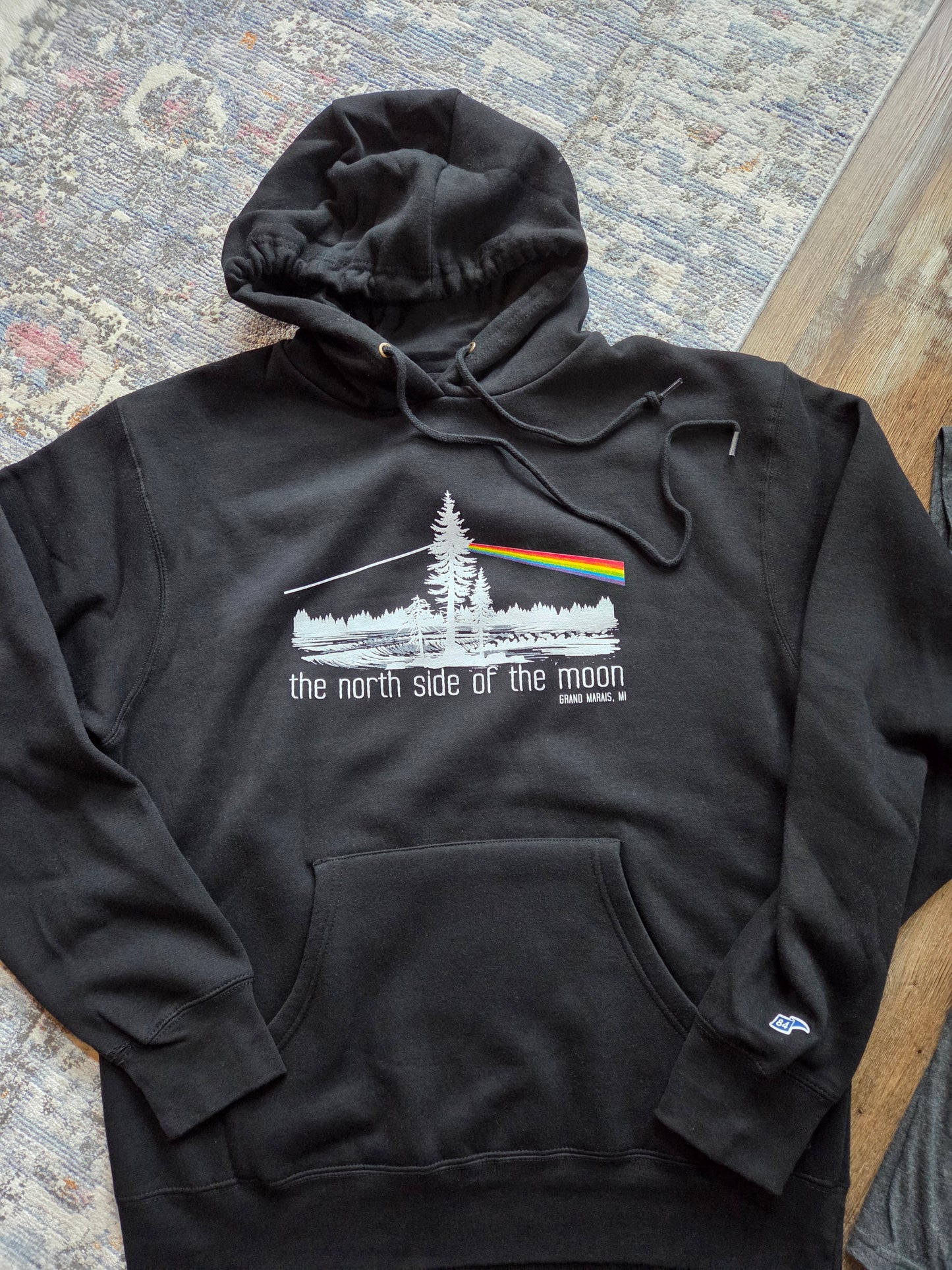 North side of the moon hoodie