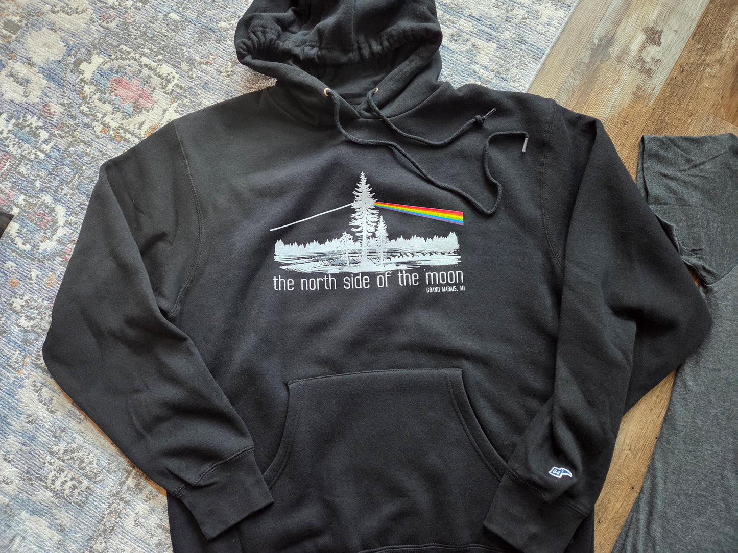 North side of the moon hoodie
