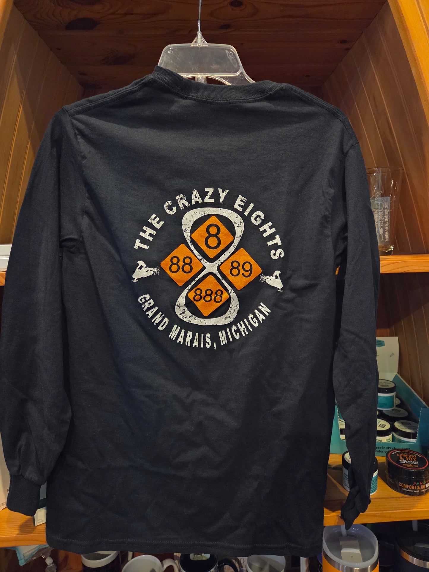 Crazy Eights long sleeve or short sleeve
