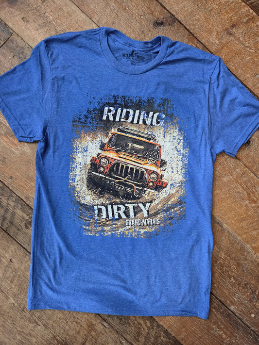 Riding Dirty Jeep short sleeve