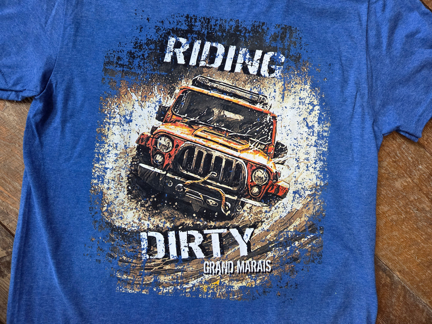 Riding Dirty Jeep short sleeve