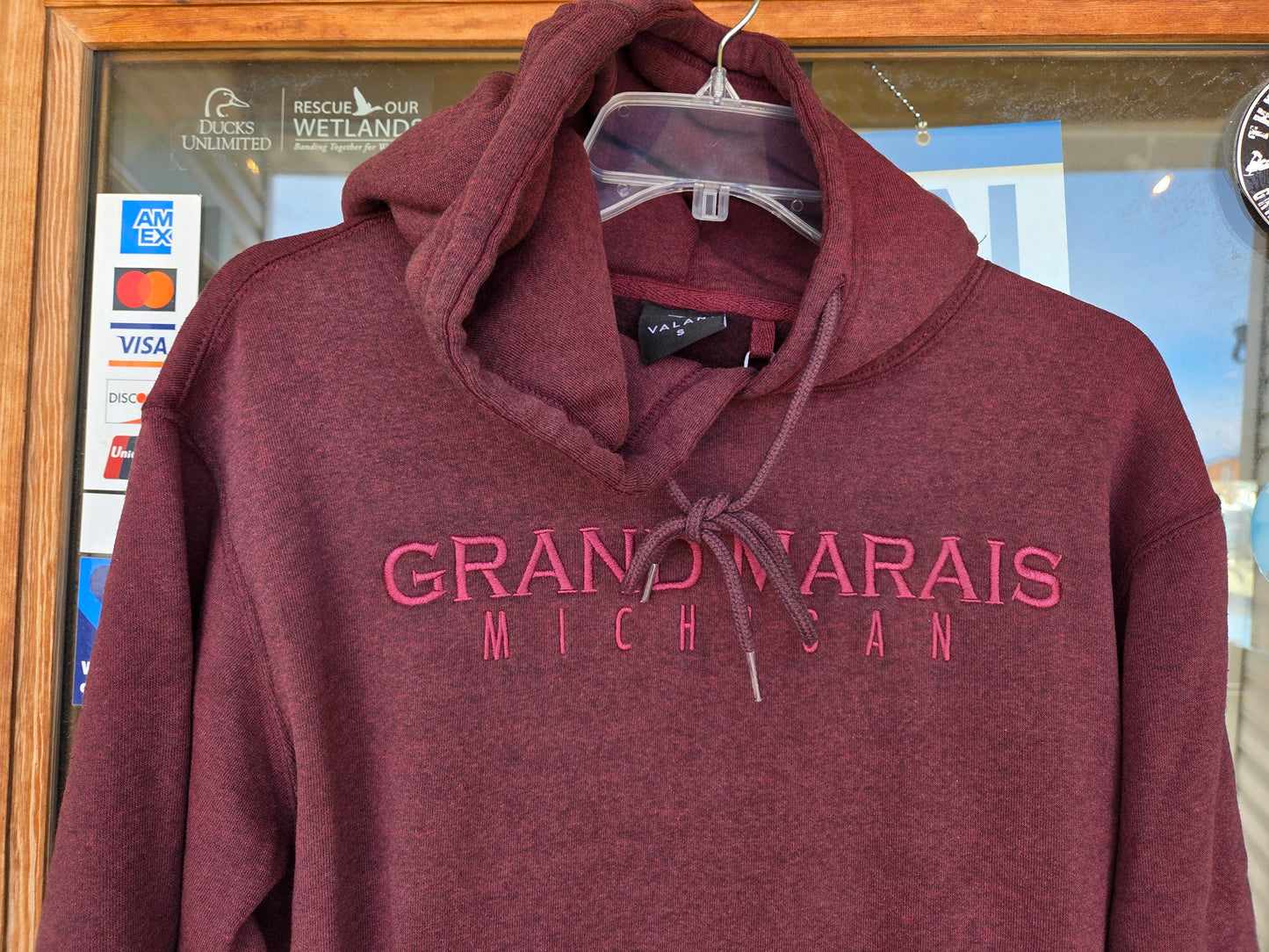Maroon Grand Marais Hoodie