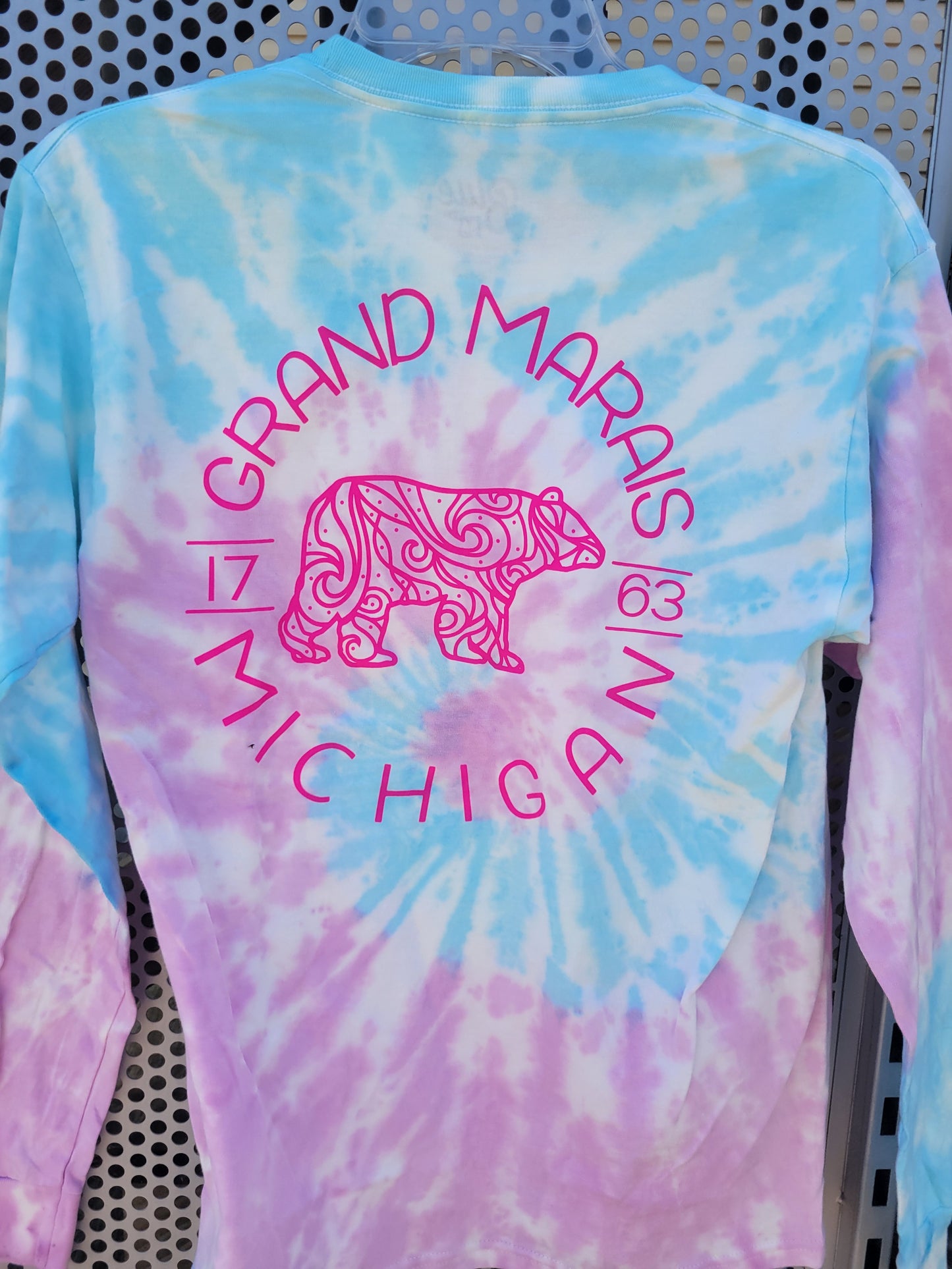 Tie dye long sleeve shirt