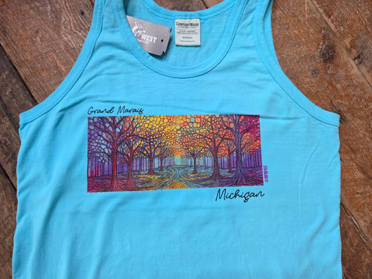 Tank top - blue color