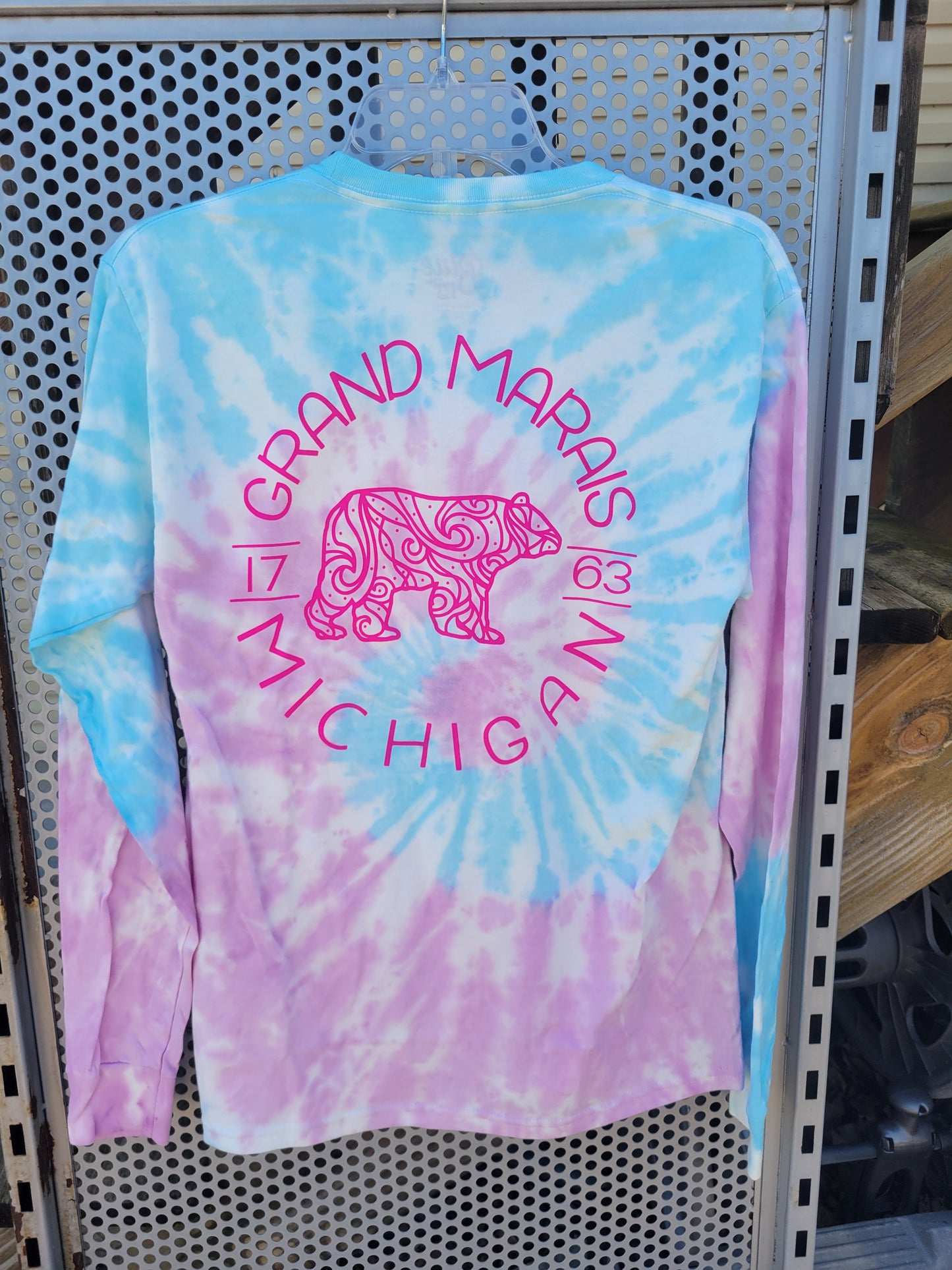 Tie dye long sleeve shirt