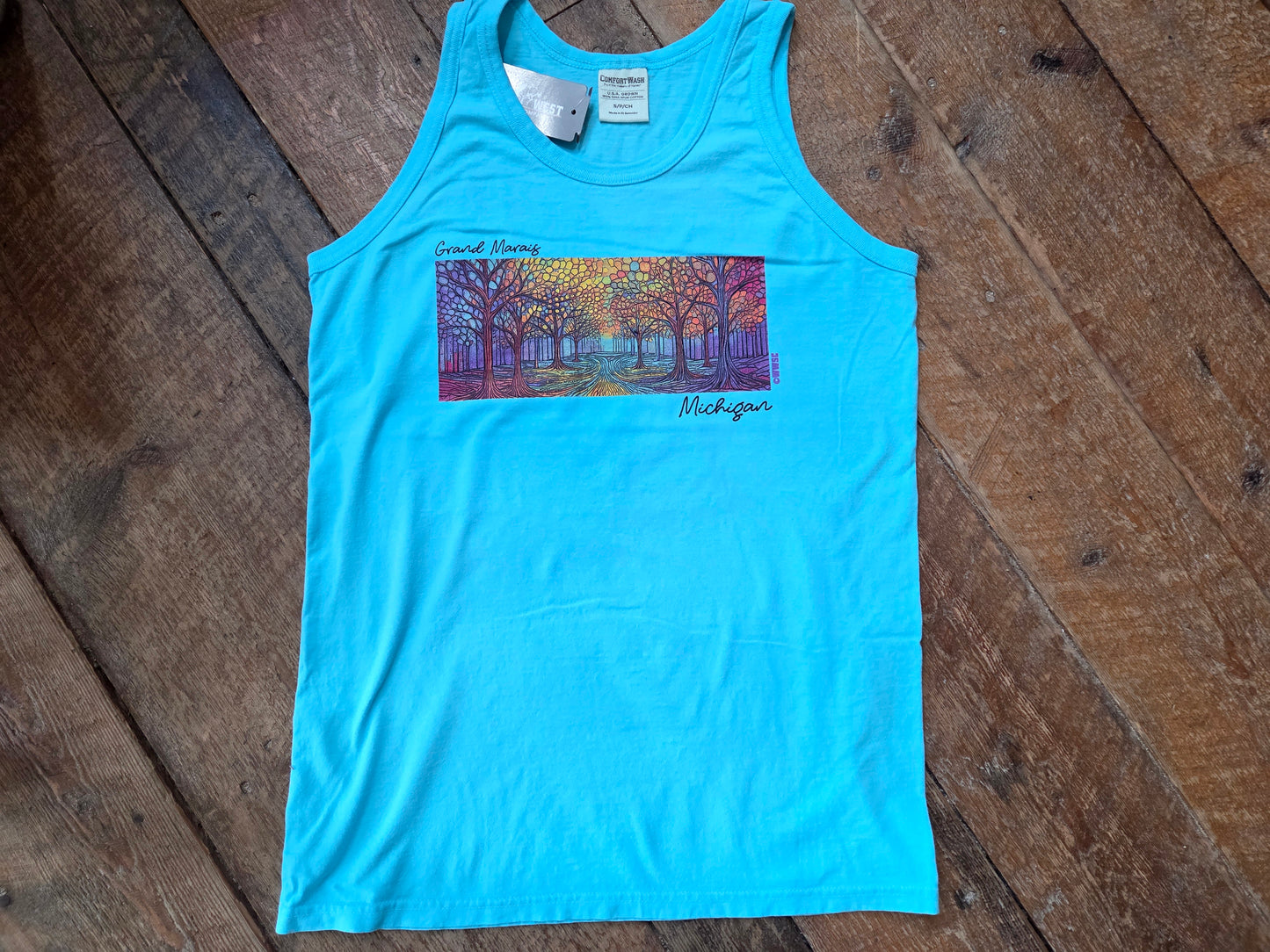 Tank top - blue color