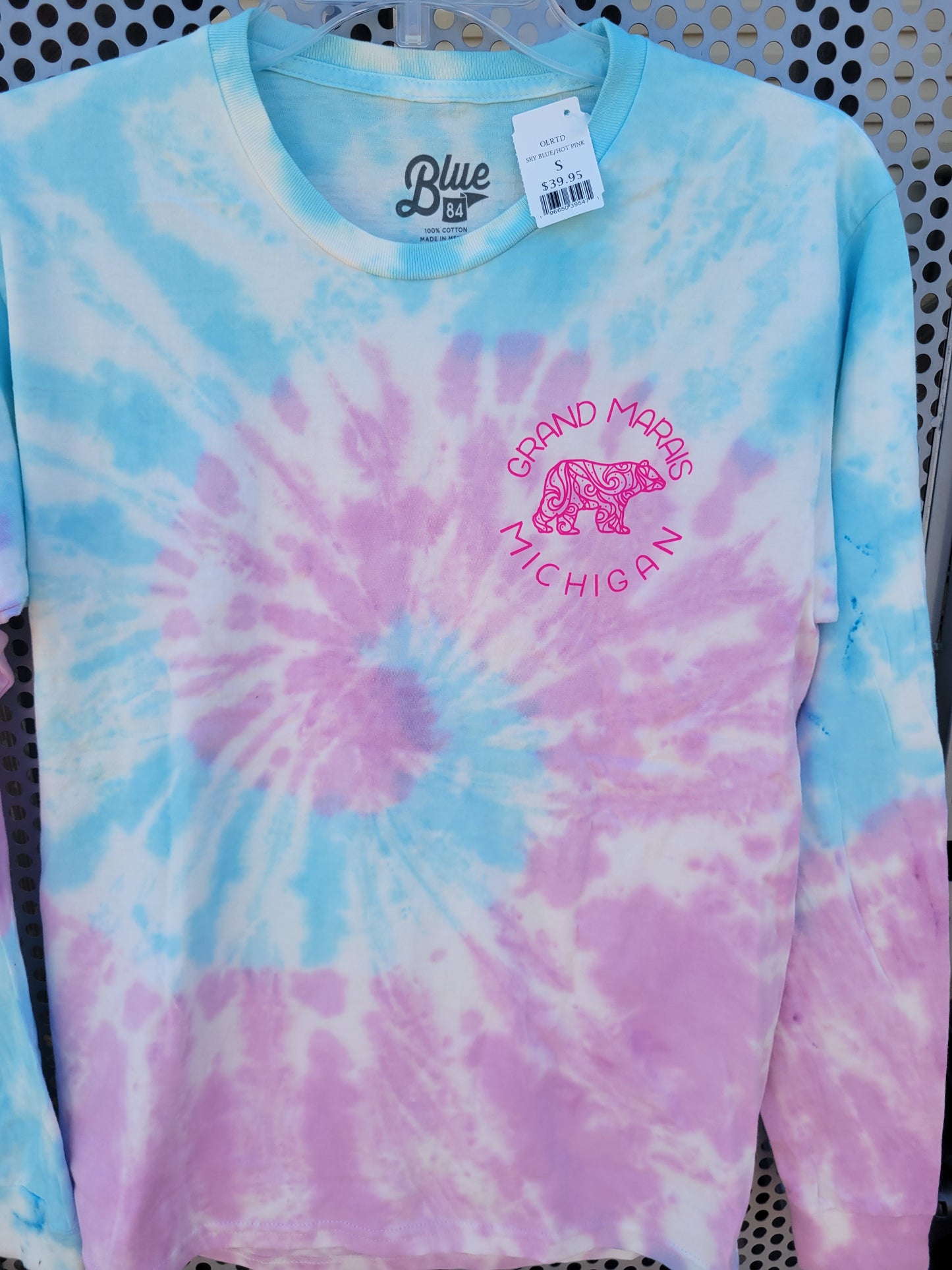 Tie dye long sleeve shirt