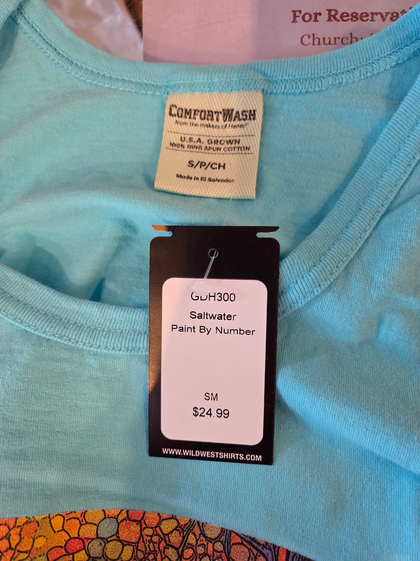 Tank top - blue color