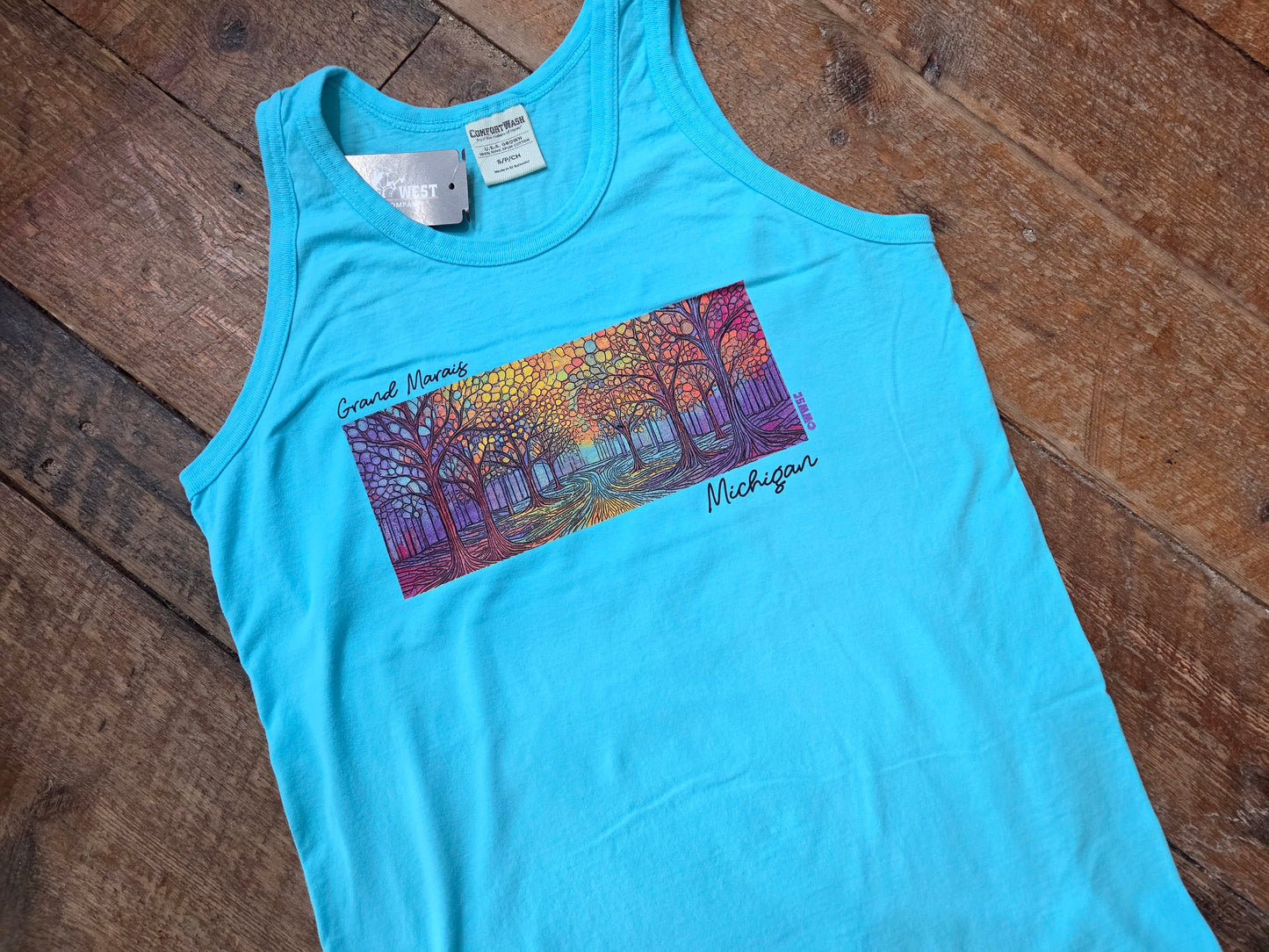 Tank top - blue color