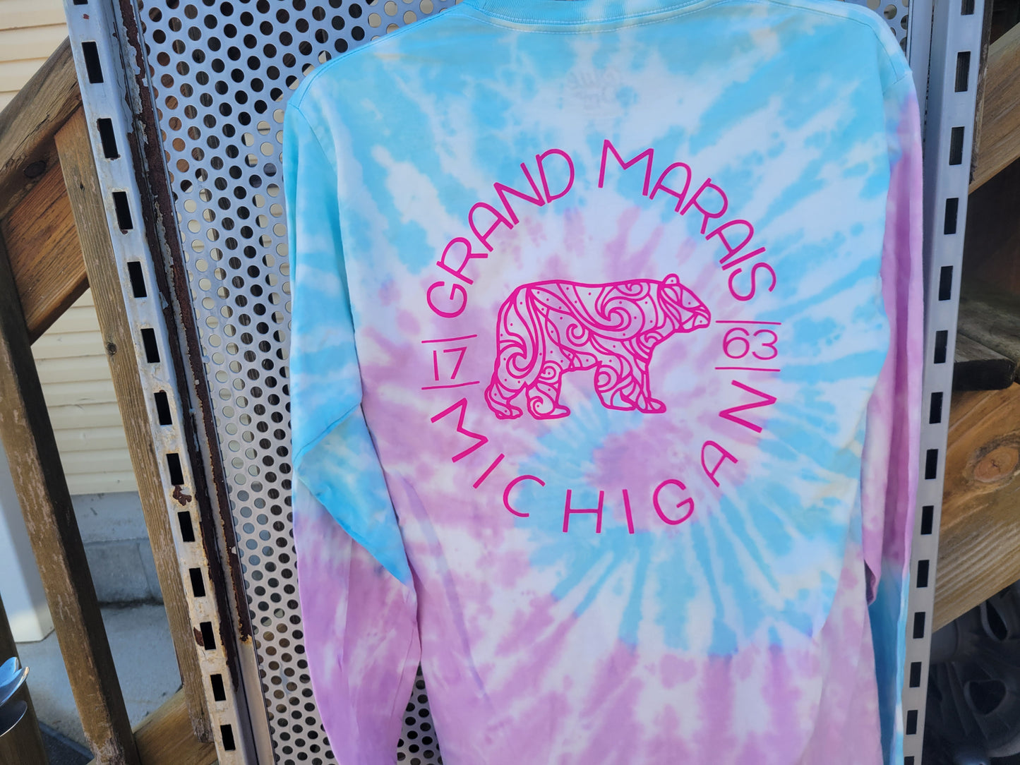 Tie dye long sleeve shirt