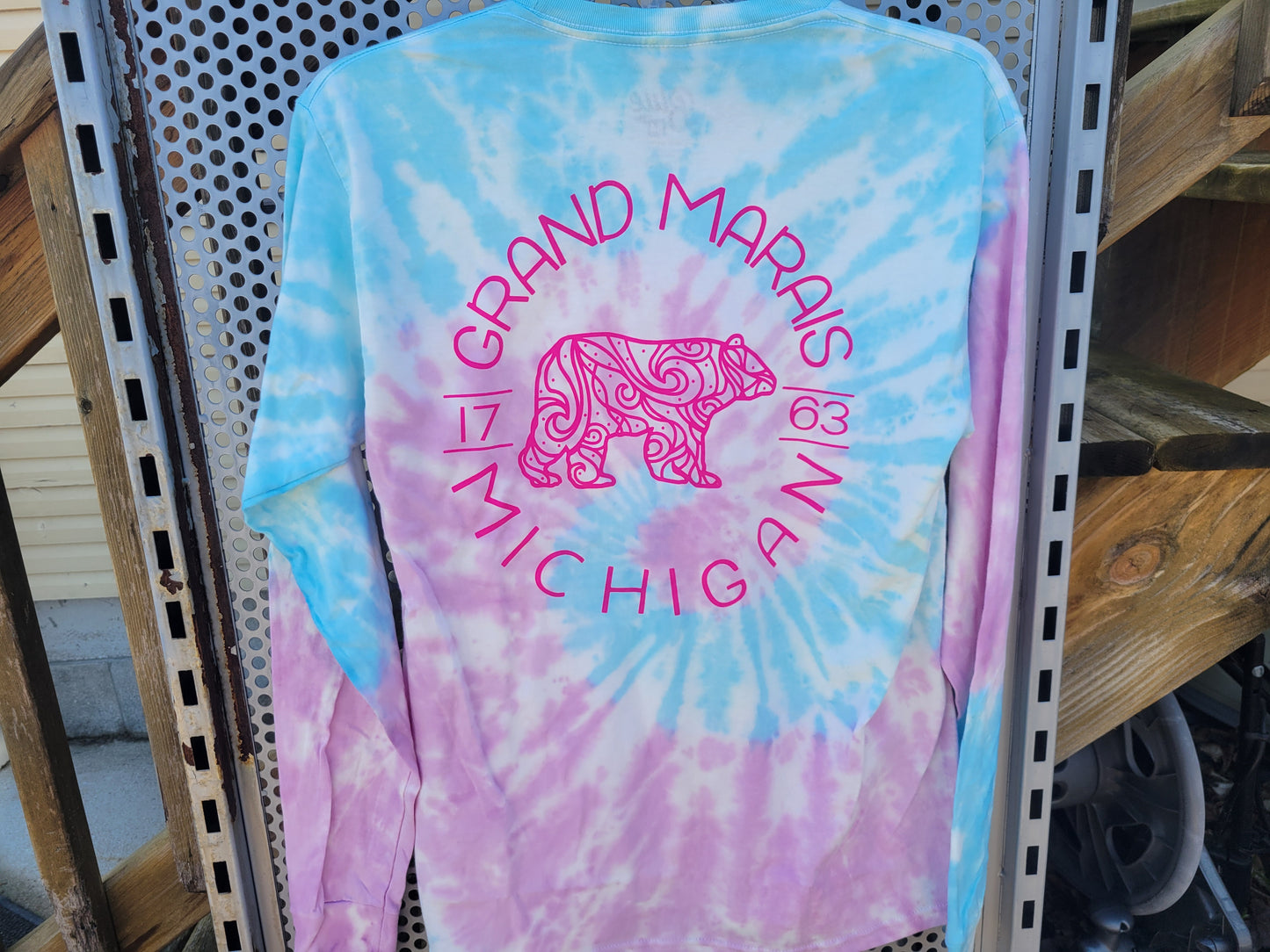 Tie dye long sleeve shirt