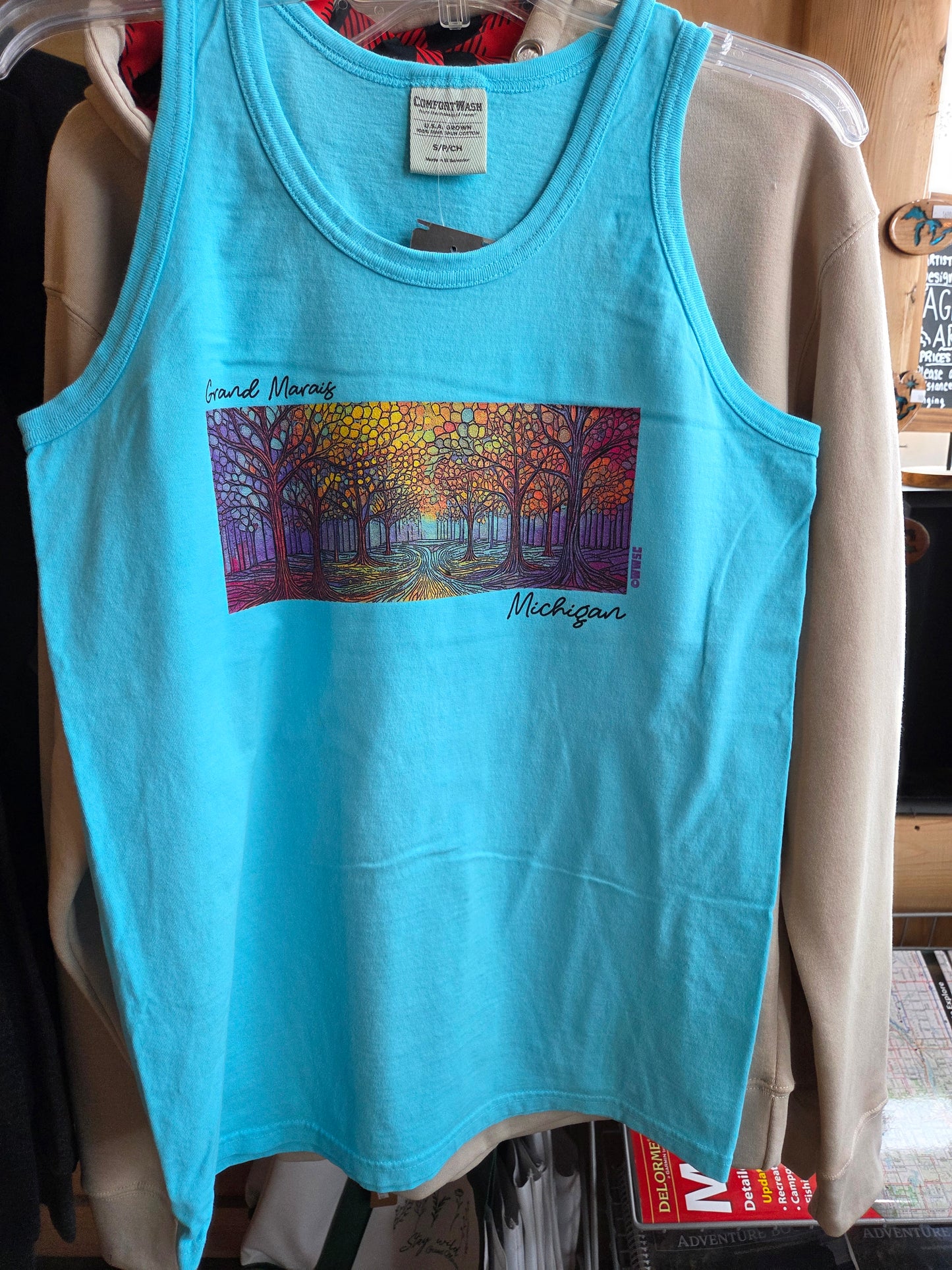 Tank top - blue color