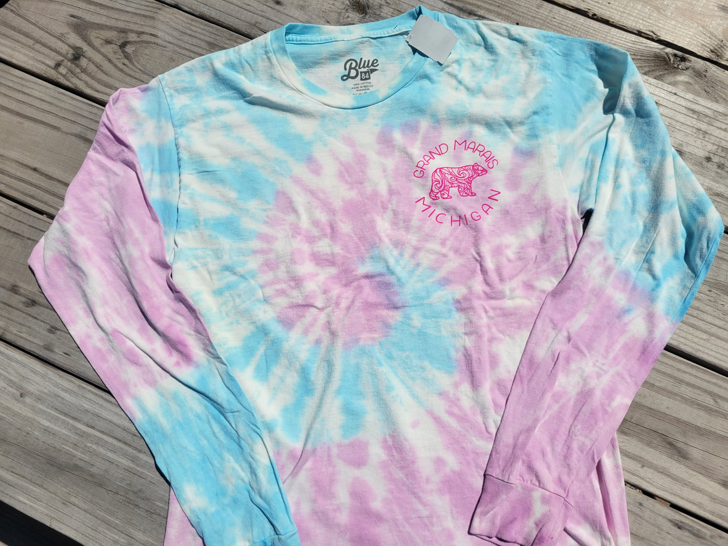 Tie dye long sleeve shirt