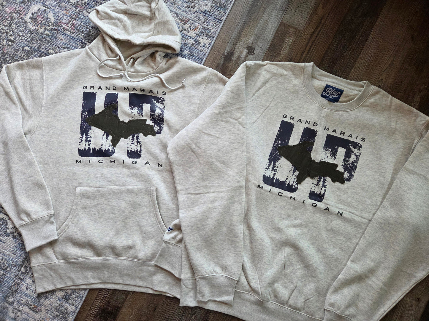 Upper Peninsula Design - Hoodie or Crew
