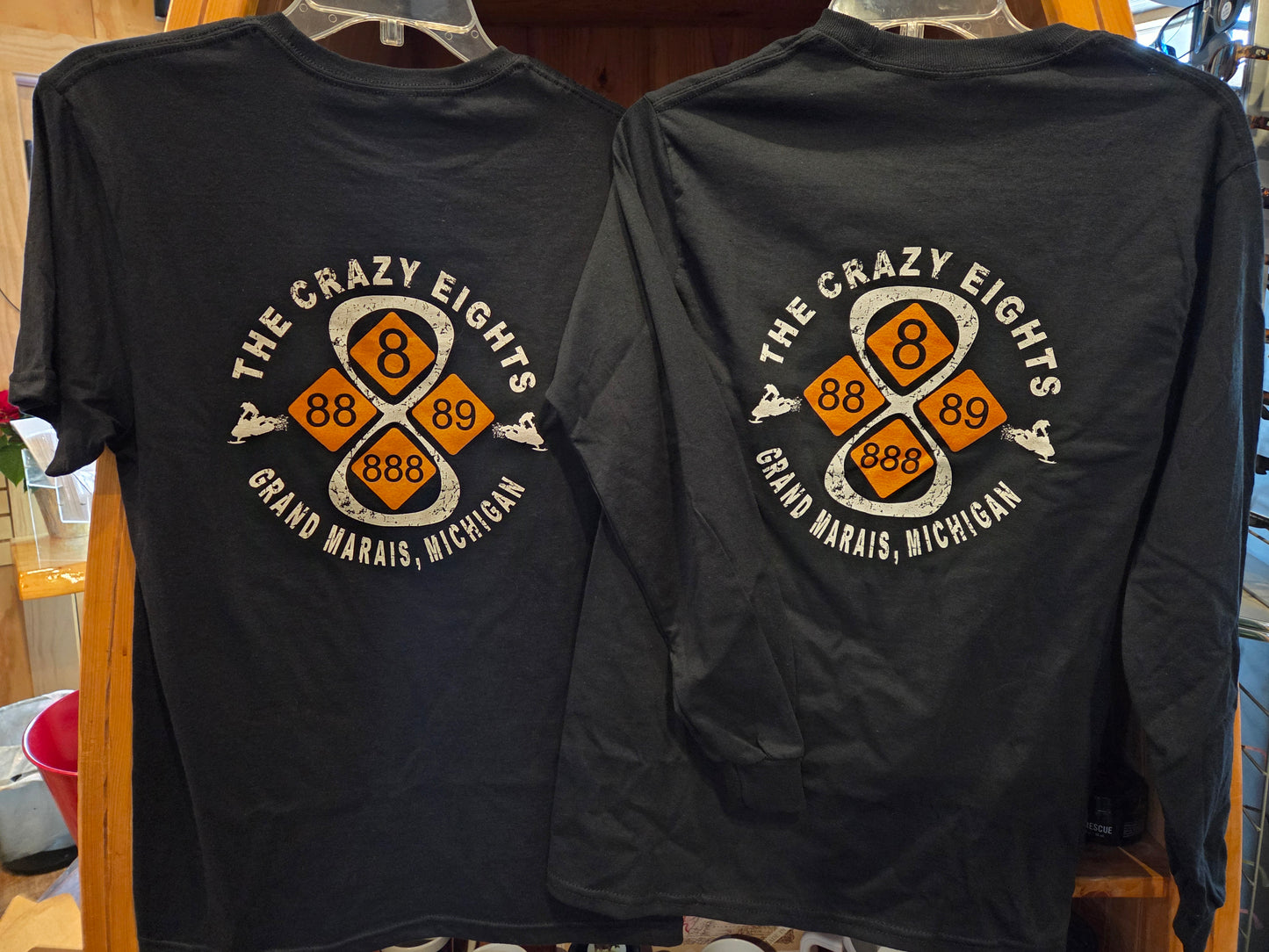 Crazy Eights long sleeve or short sleeve