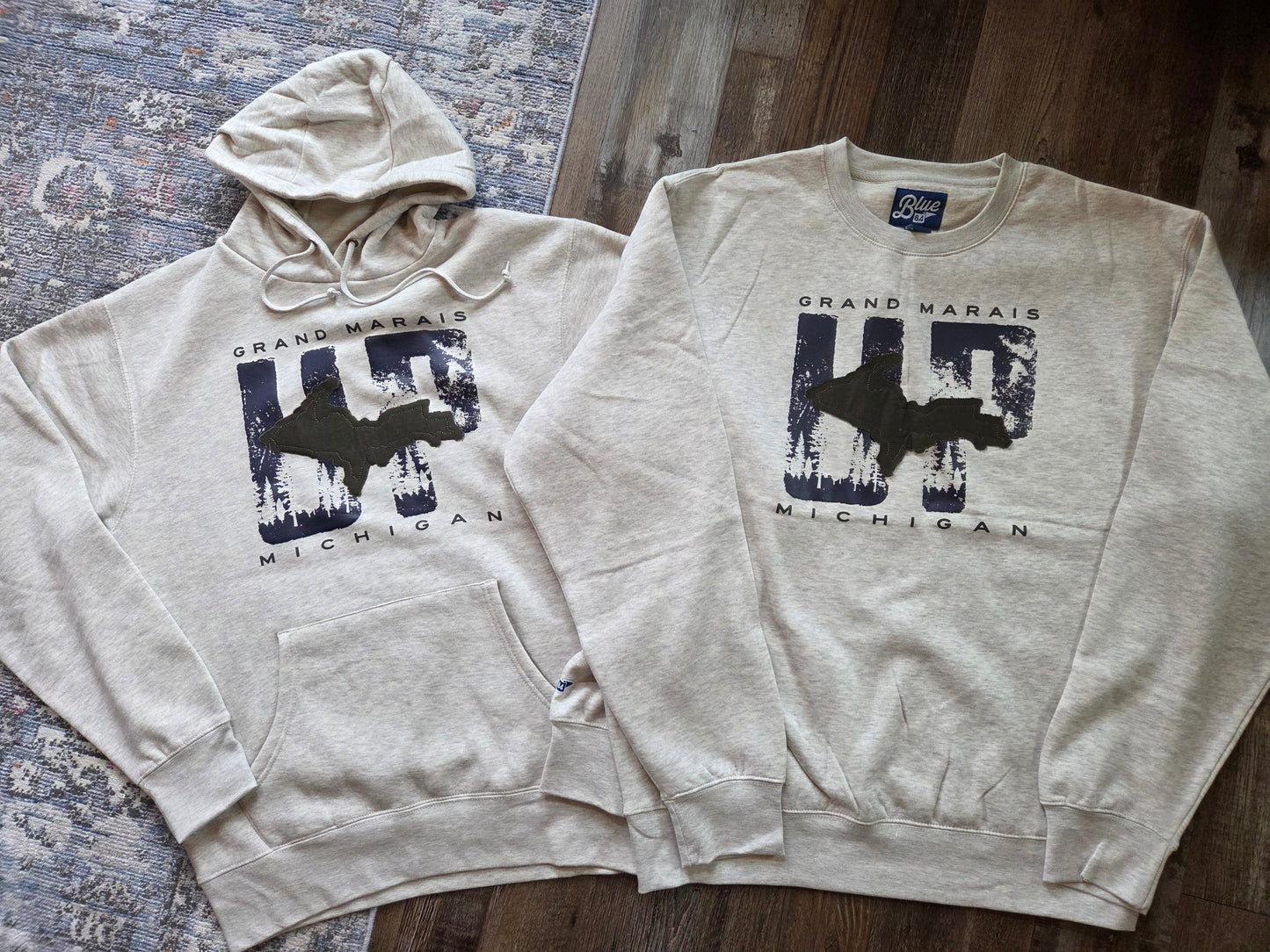 Upper Peninsula Design - Hoodie or Crew