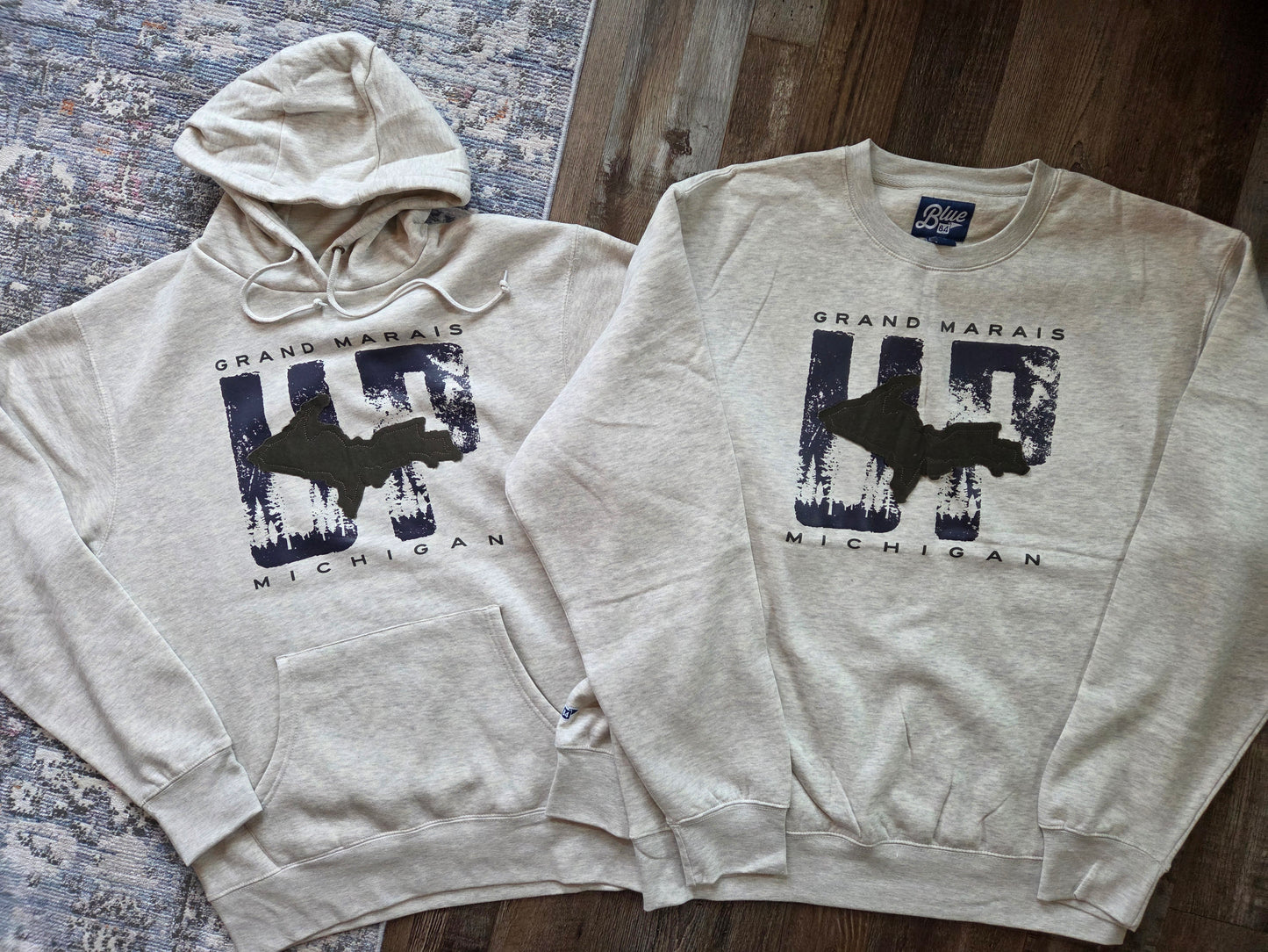 Upper Peninsula Design - Hoodie or Crew