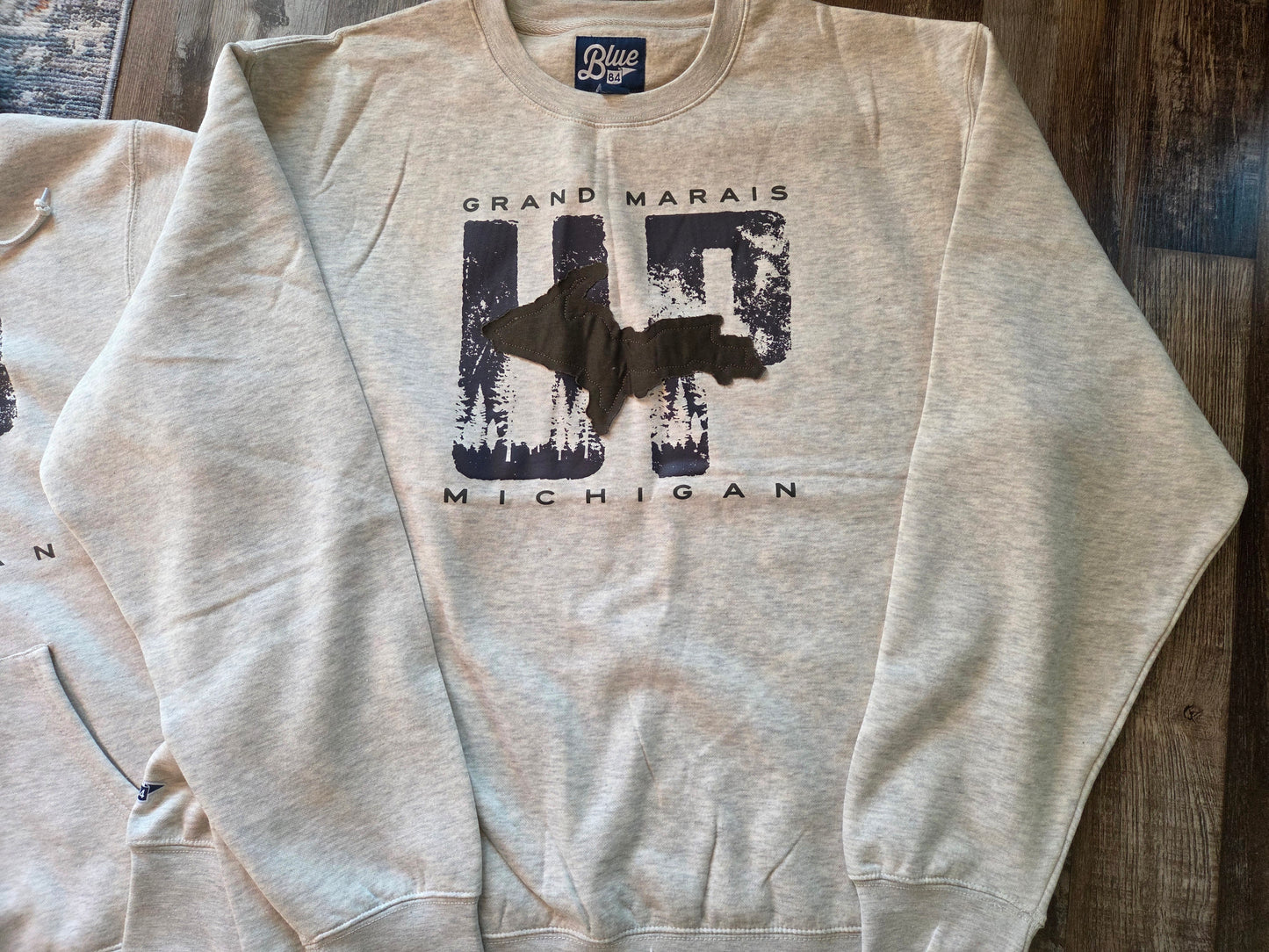 Upper Peninsula Design - Hoodie or Crew