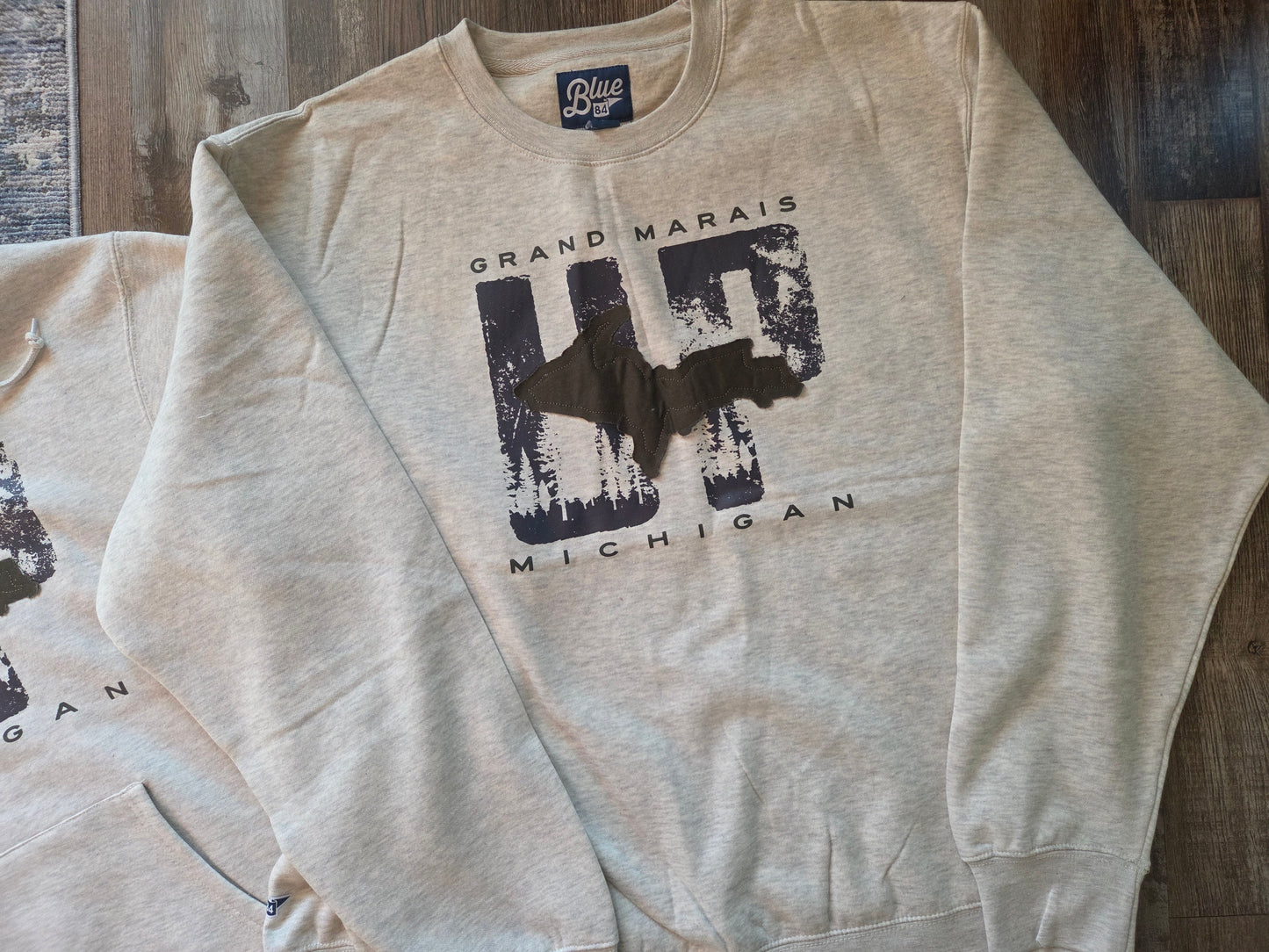 Upper Peninsula Design - Hoodie or Crew