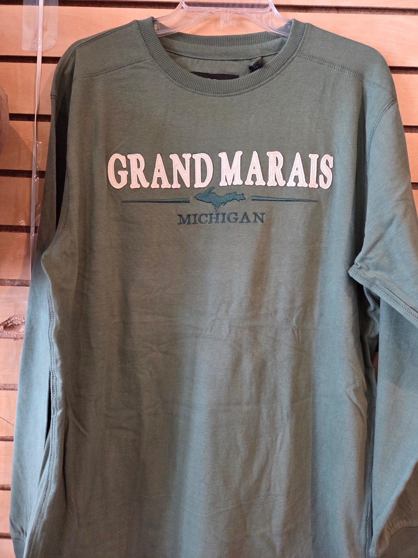 Alpine green sueded Long sleeve