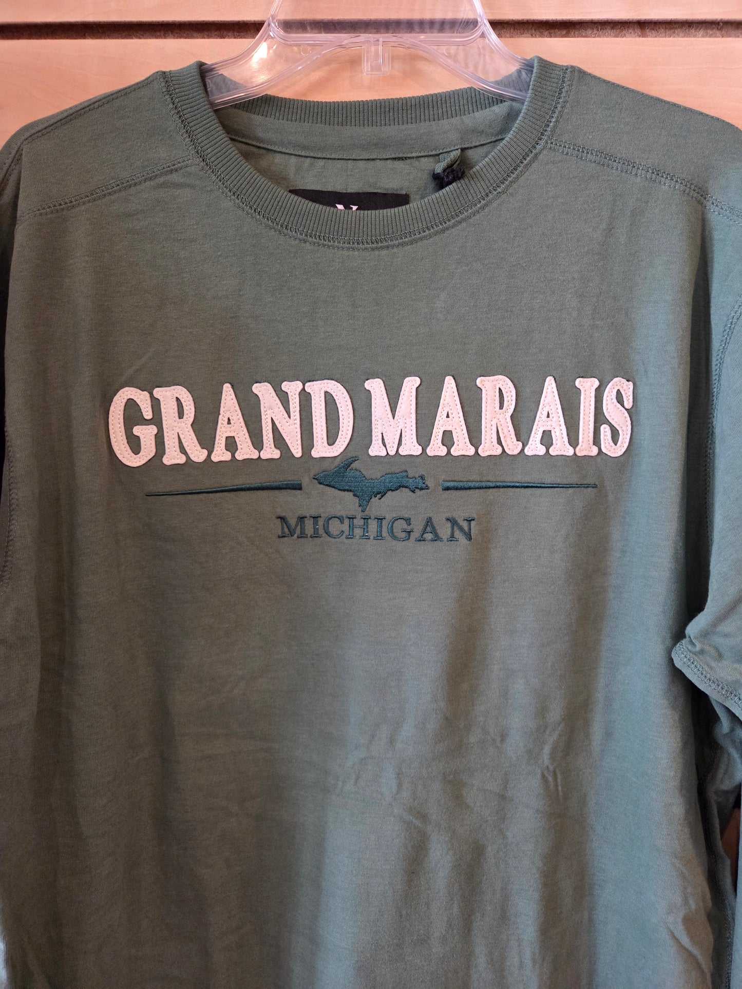 Alpine green sueded Long sleeve