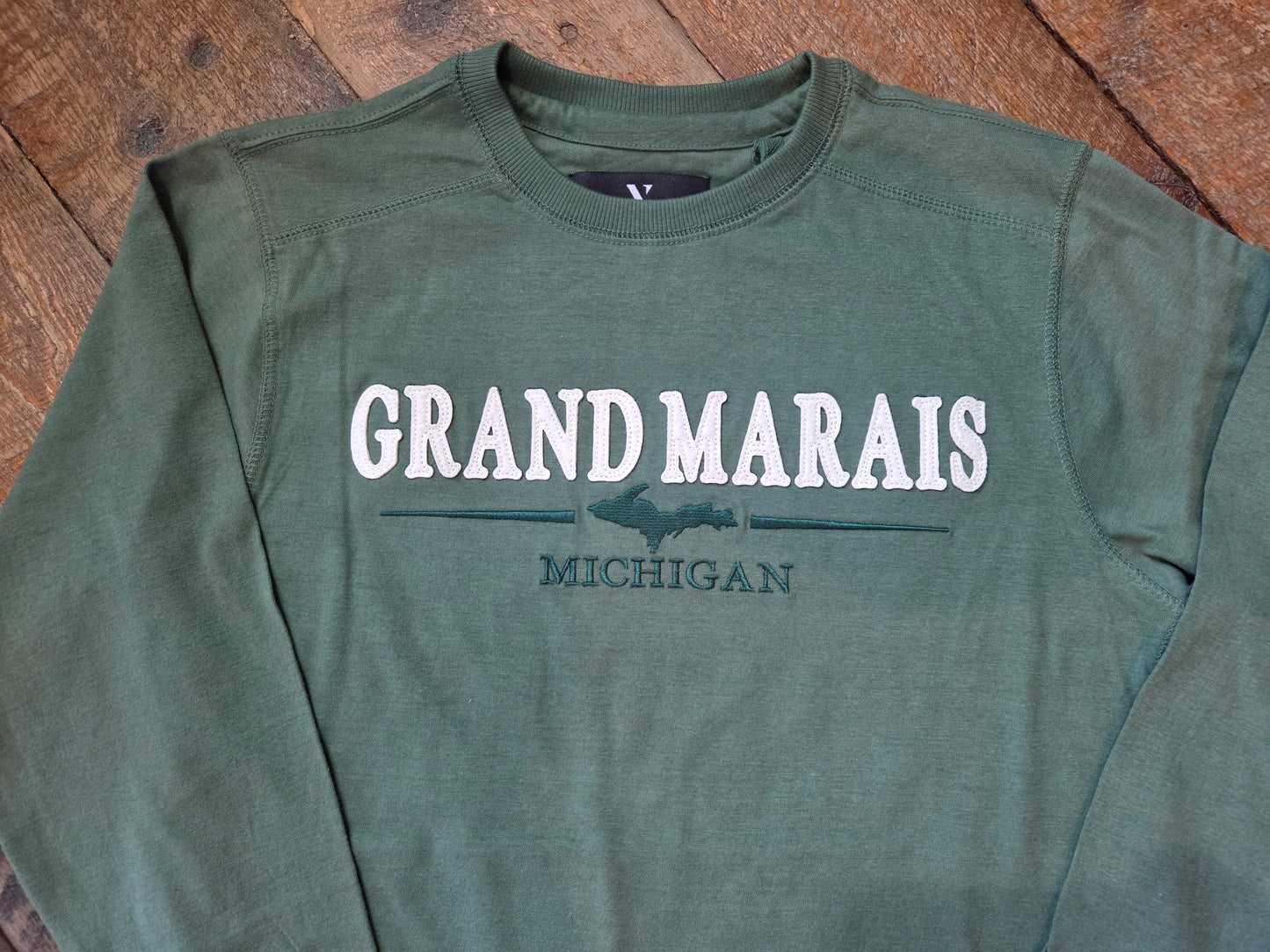 Alpine green sueded Long sleeve
