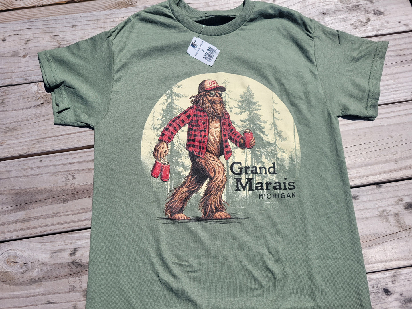 Bigfoot short sleeve shirts
