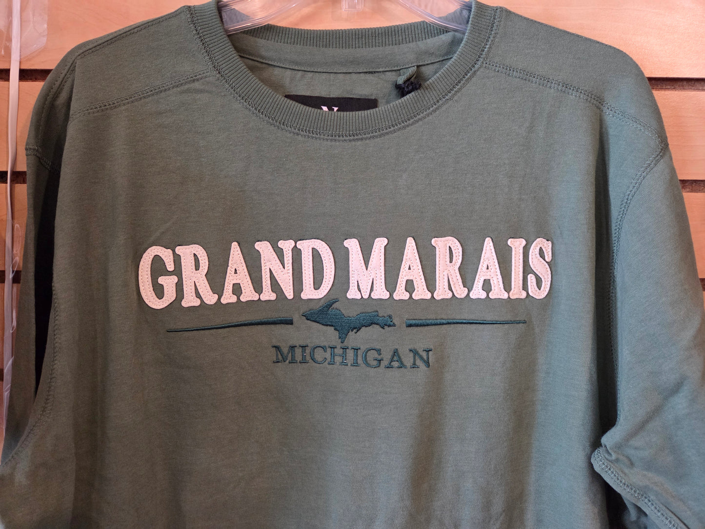 Alpine green sueded Long sleeve